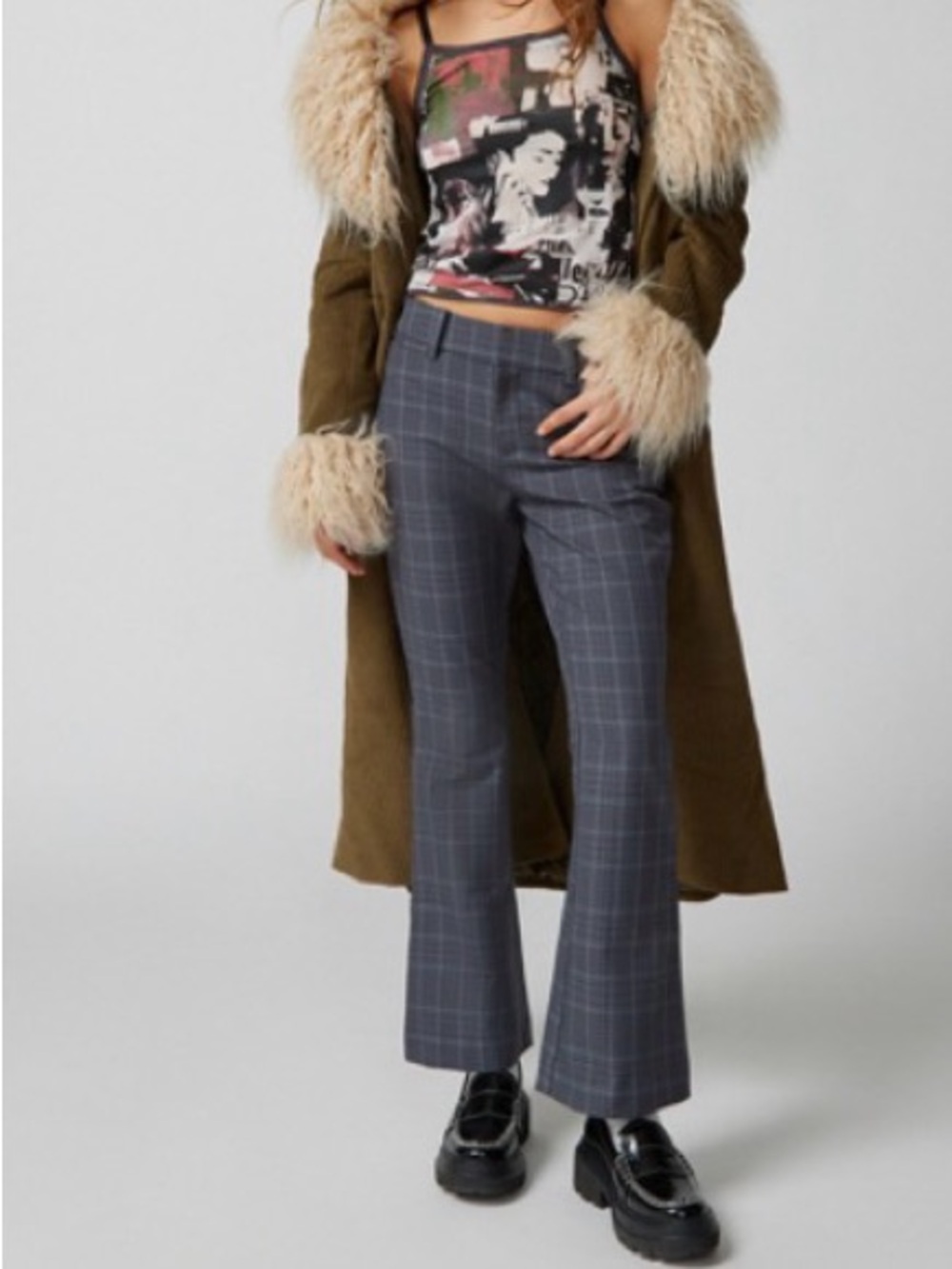 NWT Urban Outfitters Jamie Flare Trouser Pants